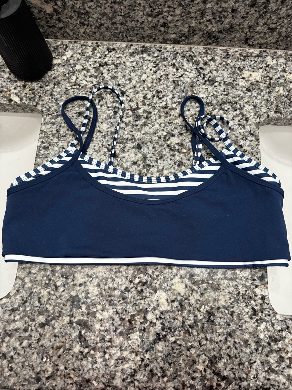 Double layer scoop bra -Liasion
